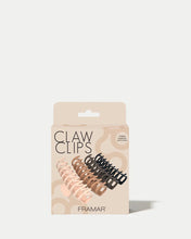 Cargar imagen en el visor de la galería, Claw Clips - Colores Nude Set x4