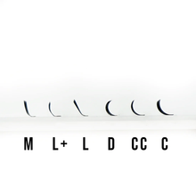 Cargar imagen en el visor de la galería, Mixed Volume Lashes (0.07 - L) (16 filas)