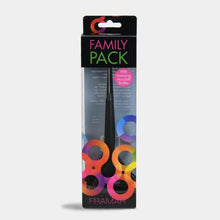 Cargar imagen en el visor de la galería, "Family Pack" Brush Set Black - 3 Pack