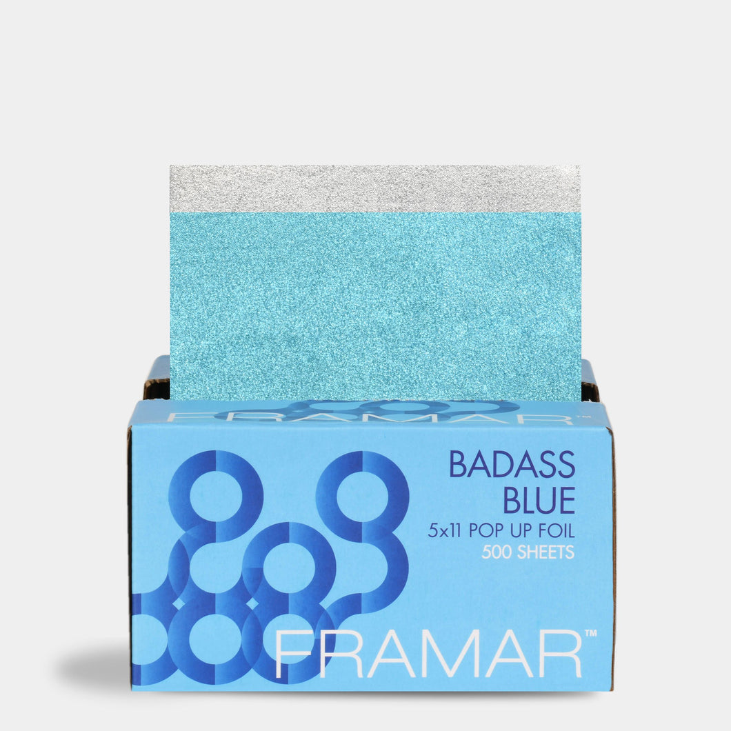 BadAss Blue - Papel Aluminio Pre Cortado