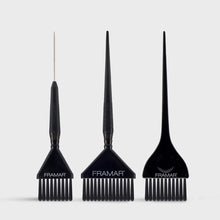 Cargar imagen en el visor de la galería, &quot;Family Pack&quot; Brush Set Black - 3 Pack
